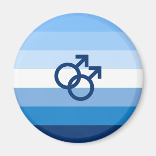 MLM Heren Pride Vlag Magneet