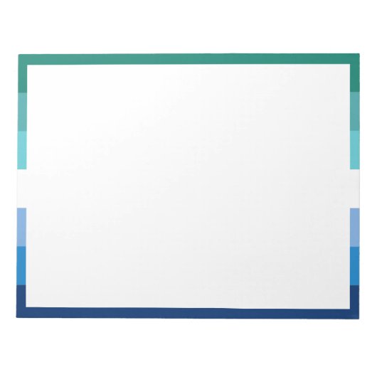 MLM Heren Pride Vlag Notitieblok (Voorkant)