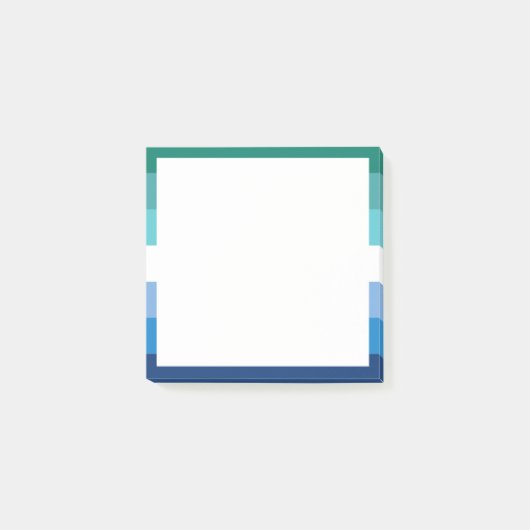 MLM Heren Pride Vlag Post-it® Notes (Voorkant)