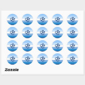 MLM Heren Pride Vlag Ronde Sticker (Vel)