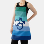 MLM Heren Pride Vlag Schort (Insitu)
