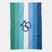MLM Heren Pride Vlag Theedoek (Verticaal)