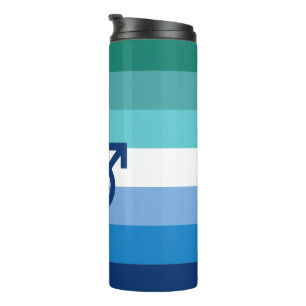 MLM Heren Pride Vlag Thermosbeker