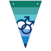 MLM Heren Pride Vlag Vlaggetjes (Eerste vlag)