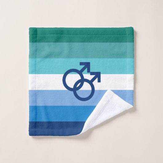 MLM Heren Pride Vlag Washandje (Wasdoekje)