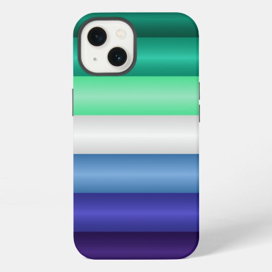 MLM Pride-vlag iPhone Hoesje (Achterkant)