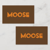 Mlosse Visitekaartjes (Voorkant / Achterkant)