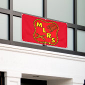 MLRS buiten banner. Geweldig voor je volgende reü Spandoek (Buitenkant Gebouw)