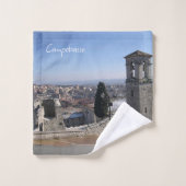 MLS018 CAMPOBASSO klokkentoren San Bartolomeo, Bad Handdoek (Wasdoekje)