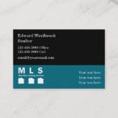 MLS Agent Real Estate Thema Visitekaartje (Voorkant)