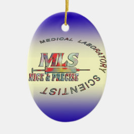 MLS NICE EN PRECISIES MEDISCHE LABORATORIUMWETENSC KERAMISCH ORNAMENT