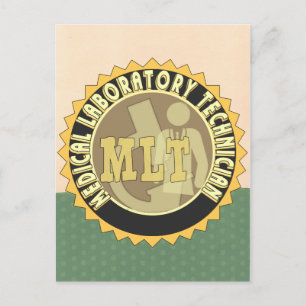 MLT BADGE MEDICAL LABORATORY TECHNICIAN BRIEFKAART