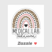 MLT-cadeau voor medisch laboratoriumtechnicus Sticker (Vel)