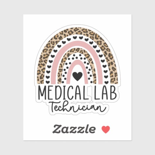 MLT-cadeau voor medisch laboratoriumtechnicus Sticker (Vel)