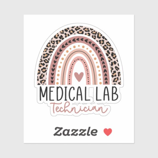 MLT-cadeau voor medisch laboratoriumtechnicus Sticker (Vel)