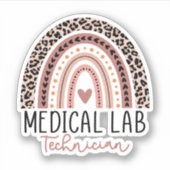 MLT-cadeau voor medisch laboratoriumtechnicus Sticker (Voorkant)