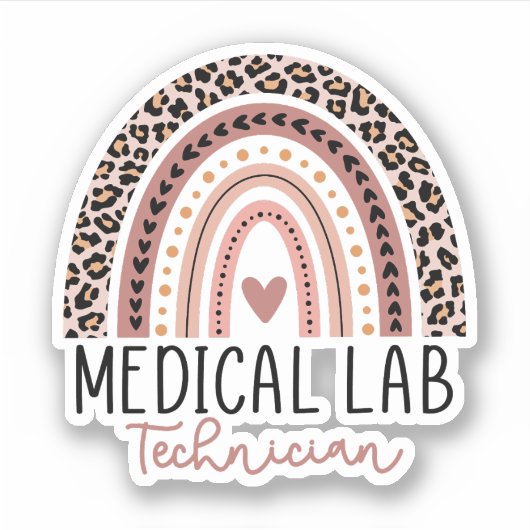 MLT-cadeau voor medisch laboratoriumtechnicus Sticker (Voorkant)
