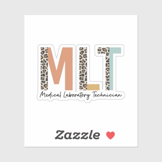 MLT-cadeau voor medisch laboratoriumtechnicus Sticker (Vel)