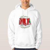 MLT CHRISTMAS MEDISCH LABORATORIUMTEKST HOODIE (Voorkant)