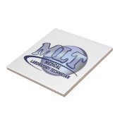 MLT FunBlue LOGO - MEDISCHE LABORATORIUMTECHNICIËN Tegeltje (Zijkant)