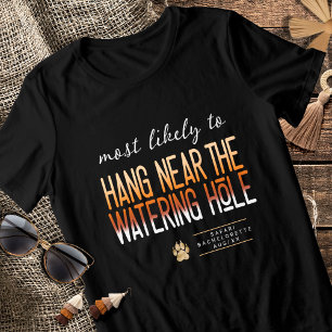 MLT In de buurt van de Watering Hole Bachelorette  Tri-Blend Shirt