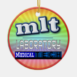 MLT LOGO - LABORATORIUMMEDISCHE TEKST KERAMISCH ORNAMENT