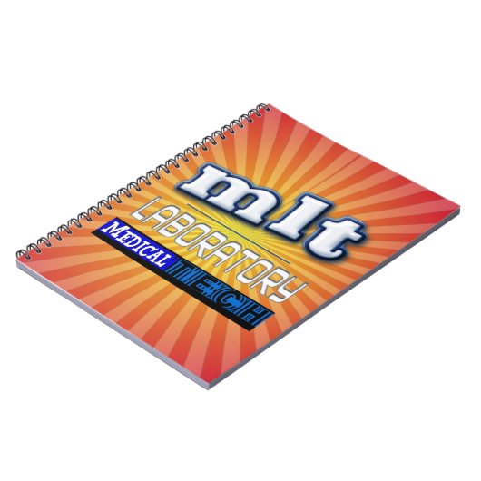 MLT LOGO - LABORATORIUMMEDISCHE TEKST NOTITIEBOEK (Linkerzijde)