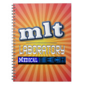 MLT LOGO - LABORATORIUMMEDISCHE TEKST NOTITIEBOEK (Voorkant)
