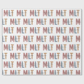 MLT Medische Laboratoriumtechnicus Technische Labo Cadeaupapier (Vlak)