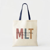 MLT Medische Laboratoriumtechnicus Technische Labo Tote Bag (Voorkant)