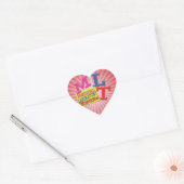 MLT WHIMSICAL FUN ACRONYM LETTERS LABORATORY HART STICKER (Envelop)