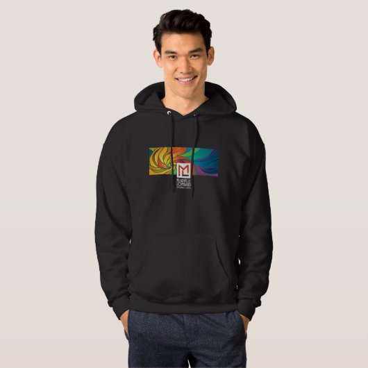 MLTS Chalice Art Design Hoodie, donker Hoodie (Voorkant volledig)