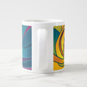 MLTS Chalice Art Mok, Jumbo Grote Koffiekop (Achterkant)