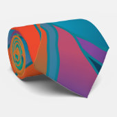 MLTS Chalice Art-patchwork in kleurenStropdas Stropdas (Opgerold)