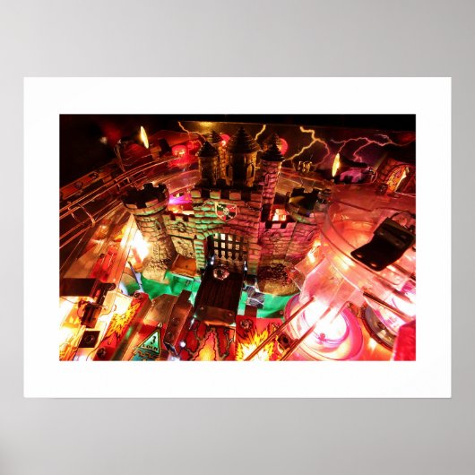 MM Castle pinball poster (Voorkant)