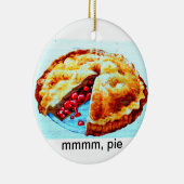 mm, cirkelvormig keramisch ornament (Rechts)