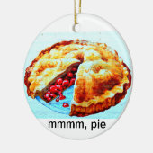 mm, cirkelvormig keramisch ornament (Links)