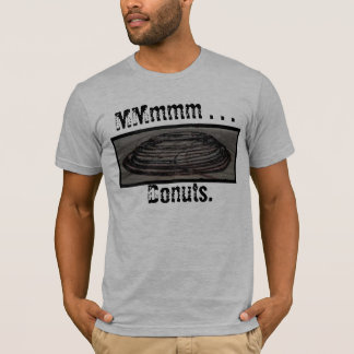 mm . . Donuts. T-shirt