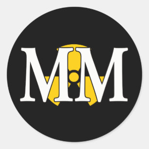 MM - Machinistenpartner Ronde Sticker