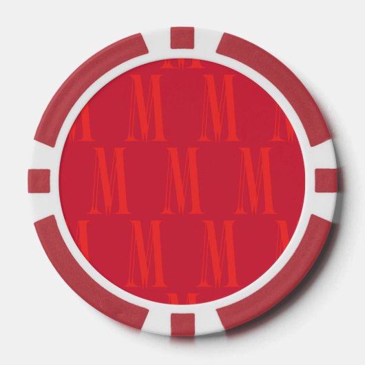 MM MANNEN POKER CHIPS (Voorkant)