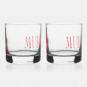 MM MANNEN WHISKY GLAS (Links)