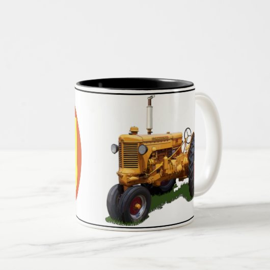 MM-model U Tweekleurige Koffiemok (Voorkant rechts)