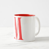 MM Mug Tweekleurige Koffiemok (Voorkant rechts)