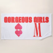 MM Strandlaken voor dames (Voorkant)