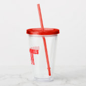 MM Vrouwen Acryl Tumbler Drinkbeker (Links)