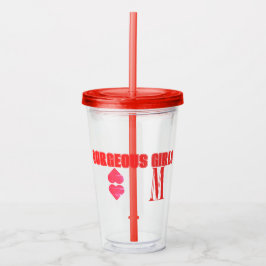MM Vrouwen Acryl Tumbler Drinkbeker