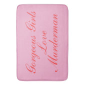 MM Vrouwen Bad Mat (Voorkant Verticaal)