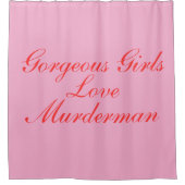 MM Vrouwen Douchegordijn (Voorkant)