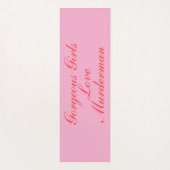 MM Vrouwen Yoga Mat (Achterkant)