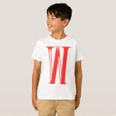 MM 'W' Kids T-shirt (Voorkant volledig)